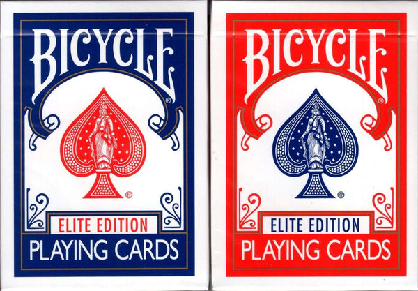 1 DECK Bicycle Elite blue playing cards FREE USA SHIPPING!