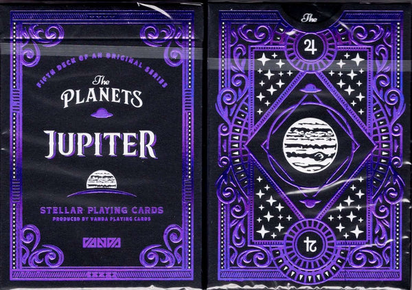The Planets Jupiter Playing Cards Vanda Artist Series Holographic Foil 