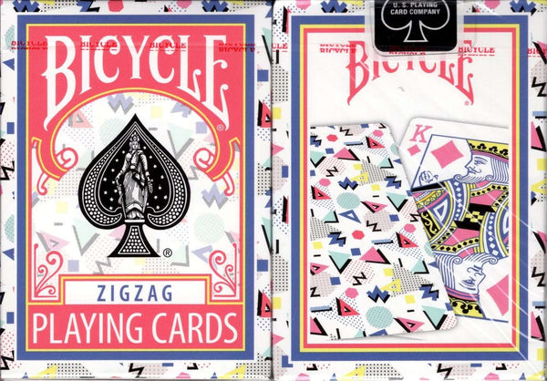 1 DECK Bicycle Zigzag playing cards FREE USA SHIPPING! 