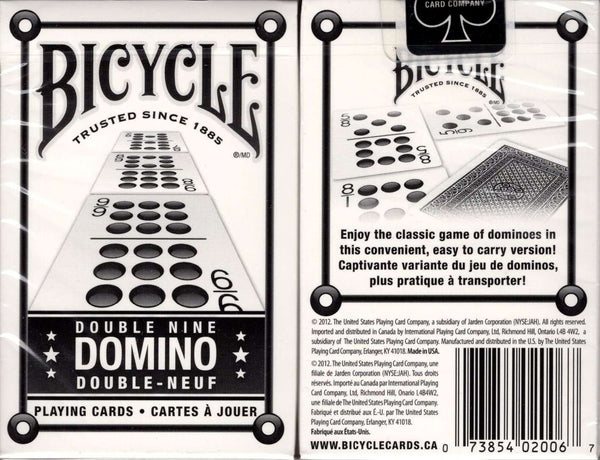 Bicycle Double-Nine Domino Deck Playing Cards