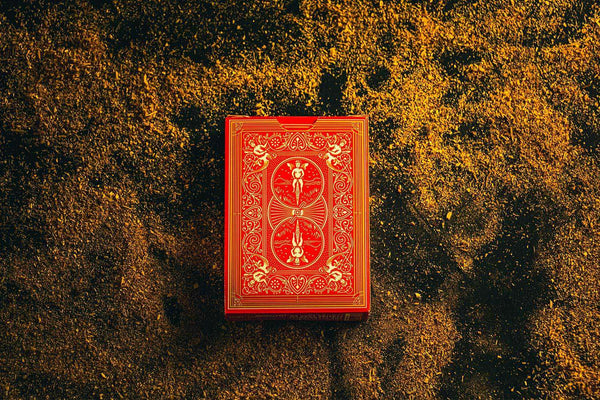 Bicycle Legacy from 1 of 36 Signed & Numbered RED Playing Cards 
