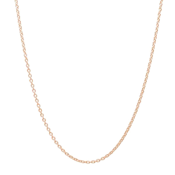 Rose Gold Plated Sterling Silver Cable Chain Wholesale Lots