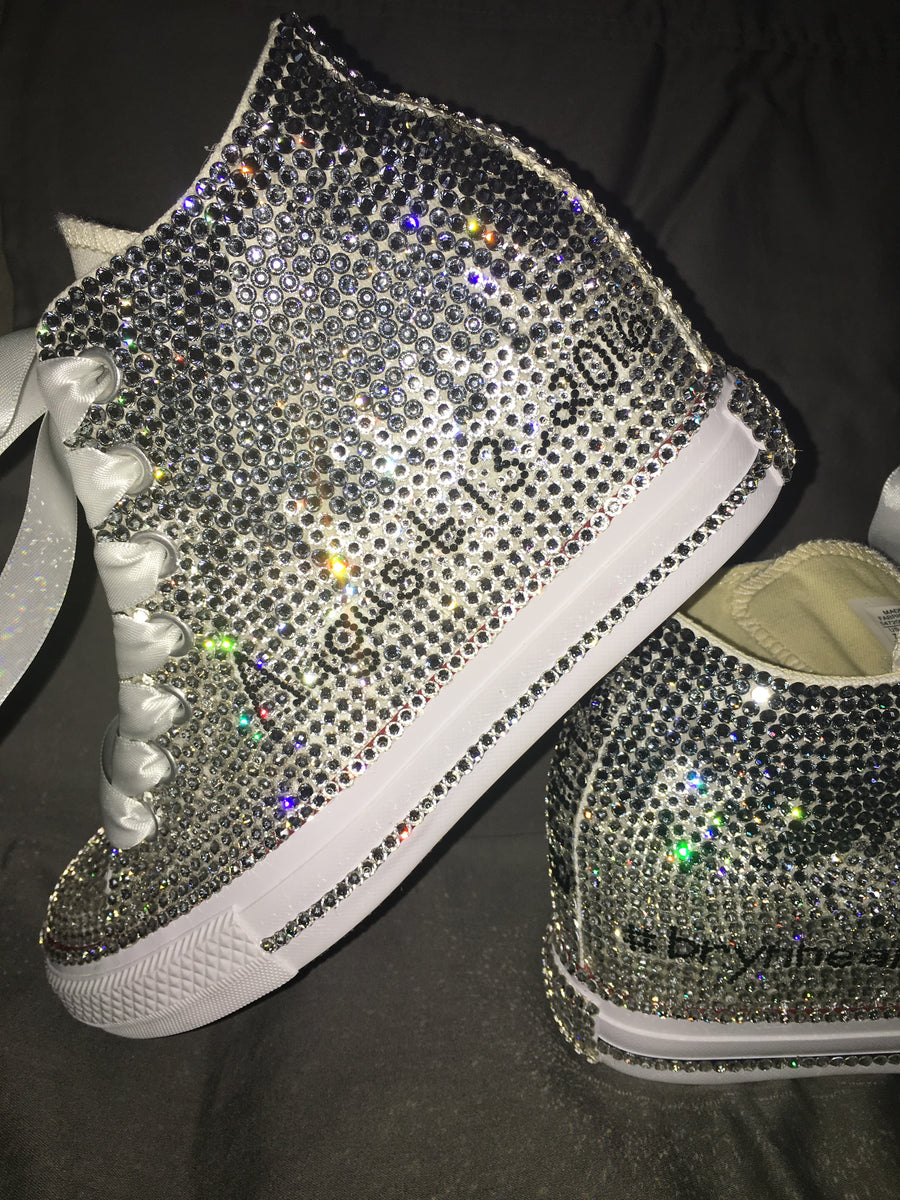 Women's Bling Converse Sneakers 