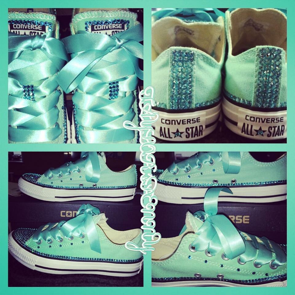 womens bling converse