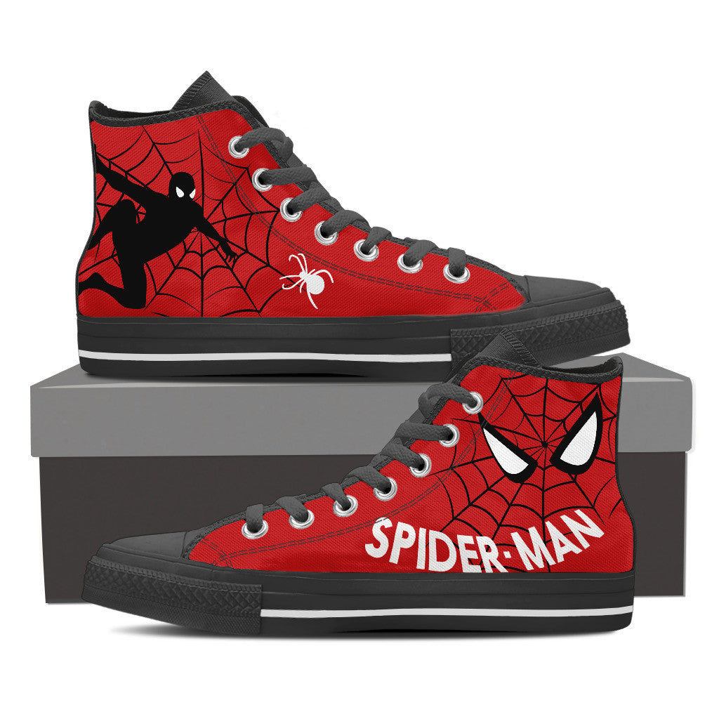spiderman mens shoes