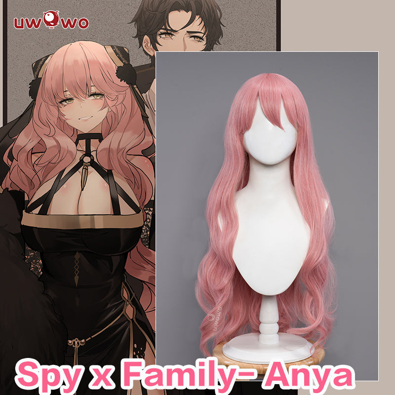 Uwowo Anime Spy x Family Wig Fanart: Anya Adult Cosplay Anya Wig Long –  Uwowo Cosplay