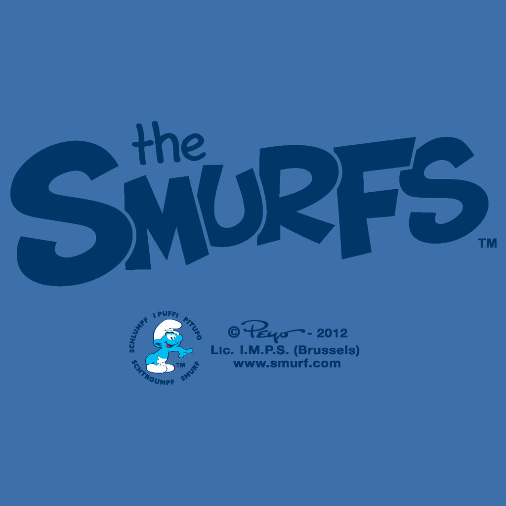 the smurfs logo