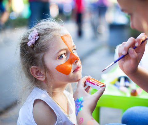 skin-friendly face painting