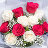 12 Red roses Korean Style