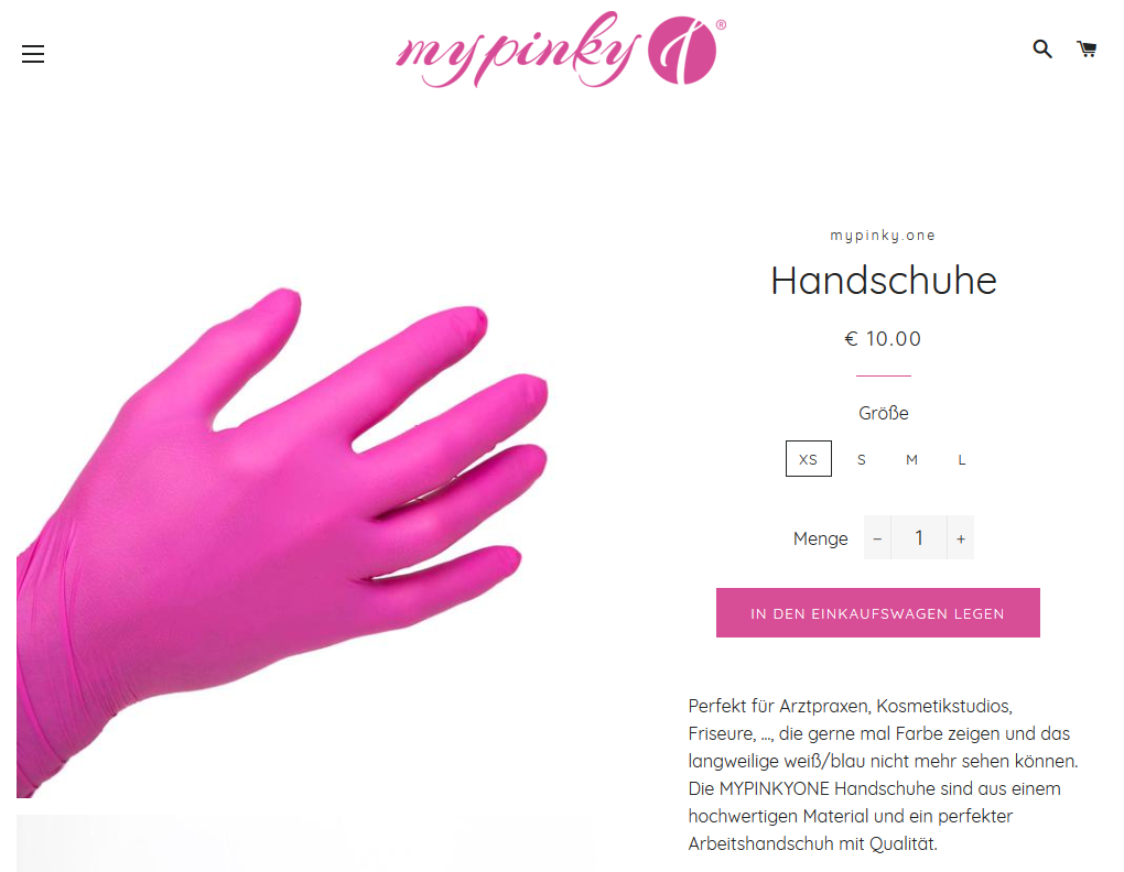 mypinkyone Handschuhe - der Bestseller