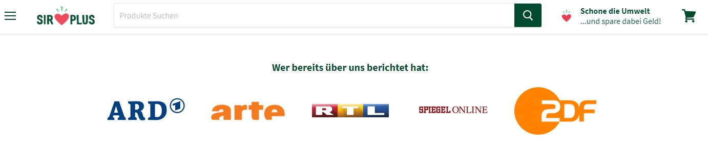 Medienseite bei Sirplus