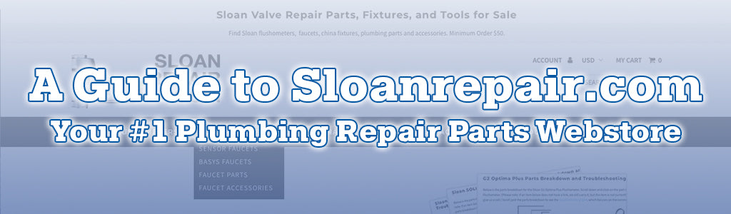 Online Plumbing Repair Store Sloanrepair.com