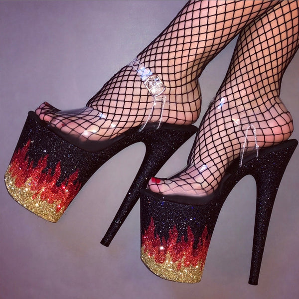 flame heels