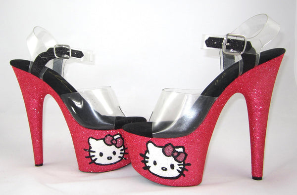 kitty high heels