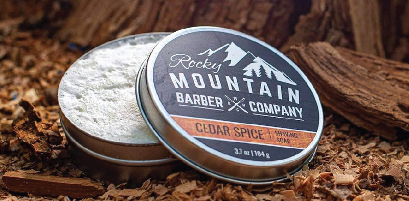 shave soap cedar spice