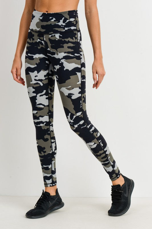 camo workout tights