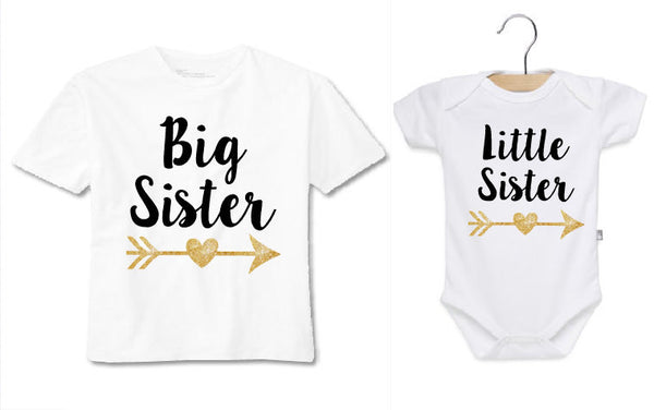 newborn and big sister outfits