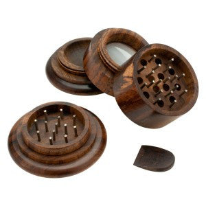 wood herb grinder