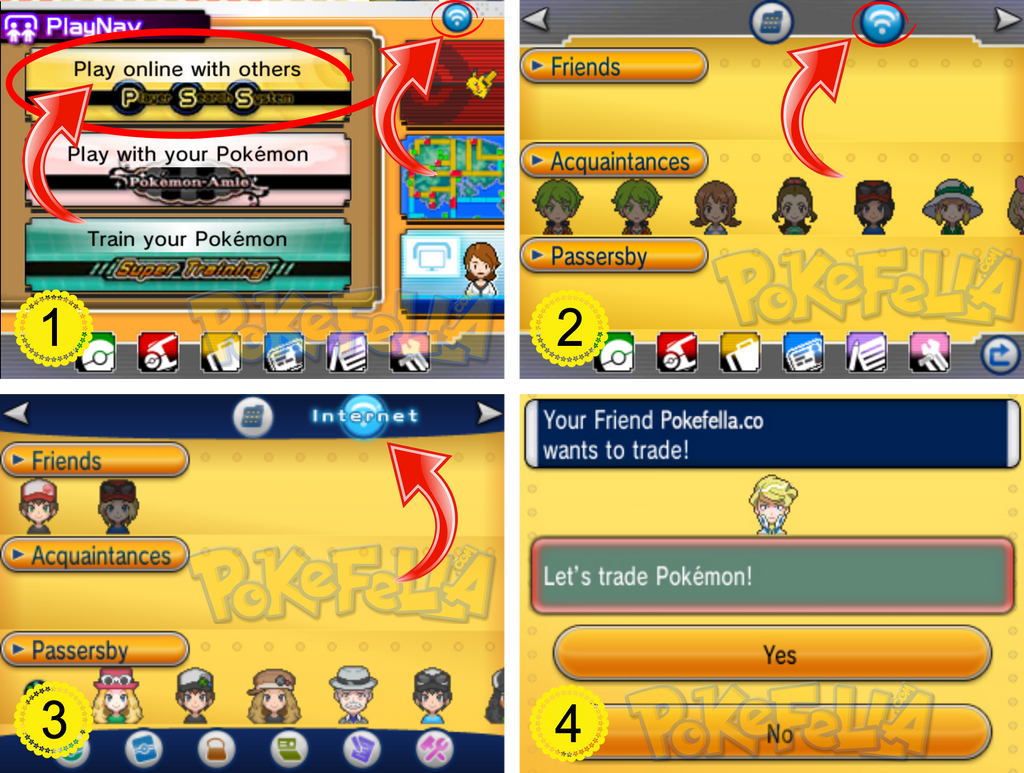 Player Sears System (PSS) Pokemon XY Alpha Sapphire Omega Ruby