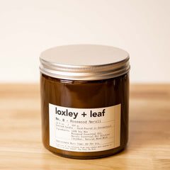 Rosewood Neroli Essential Oil Candle - Loxley and Leaf
