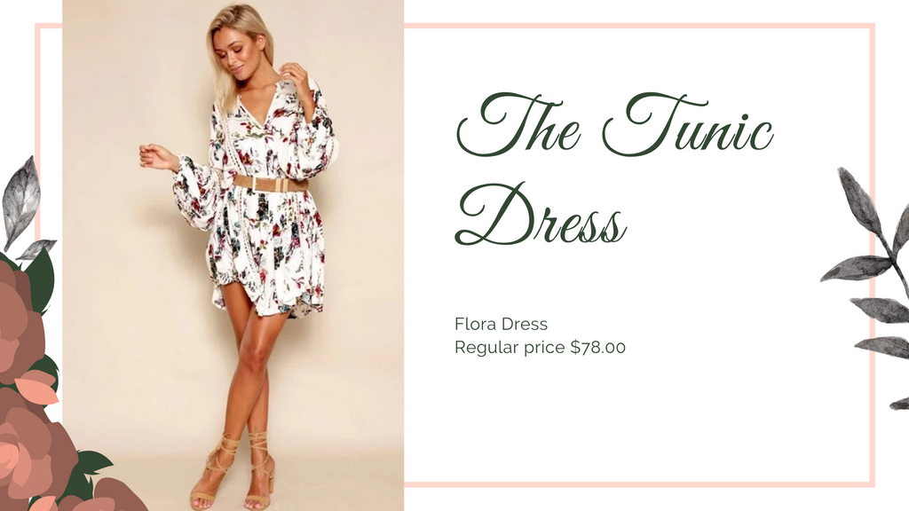 The 8 dresses every woman should have, Tunic dress, ShoptheKei.com