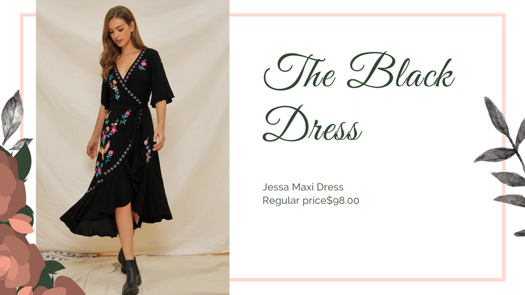 The 8 Dresses every woman should have, Black dress, ShoptheKei.com