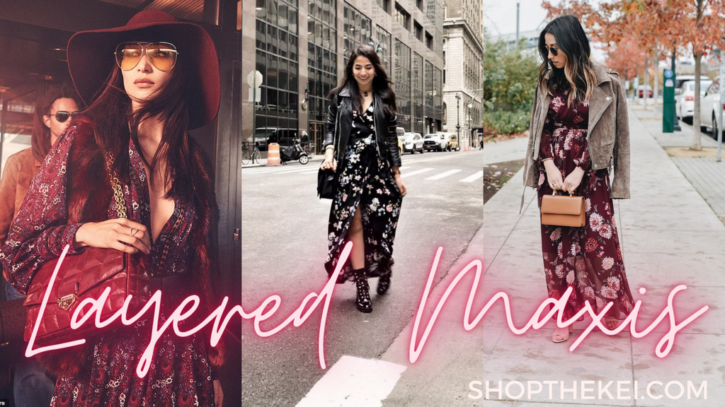 Layered Maxis Fall 2020 Fashion Trends at ShoptheKei.com