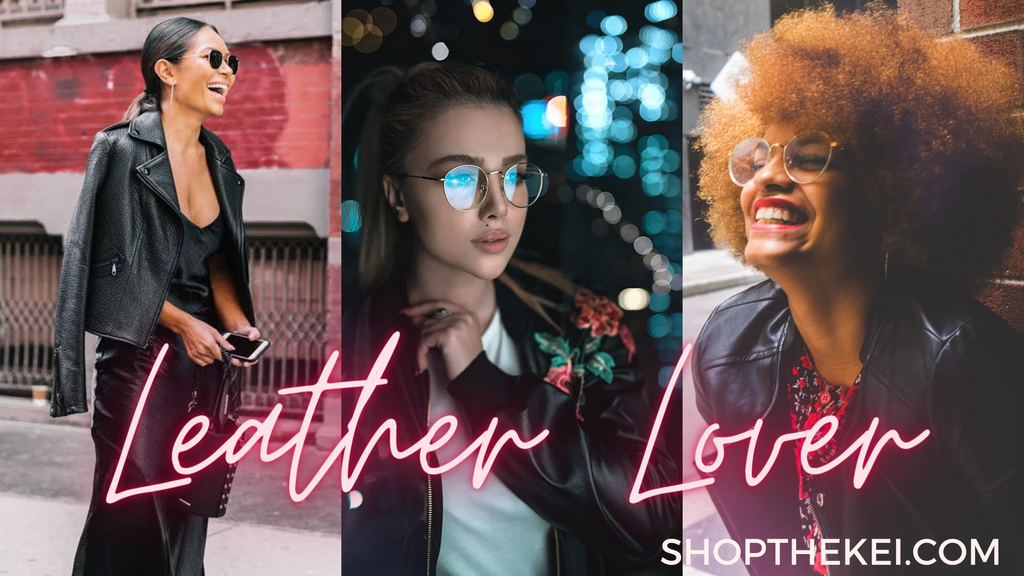 Leather Fall 2020 Fashion Trends at ShoptheKei.com