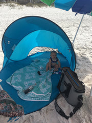 IKEA Beach canopy for children at the beach and traveling