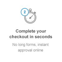 Step 2: Complete your checkout in seconds