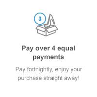 Step 3: Pay over 4 equal fortnightly payments.