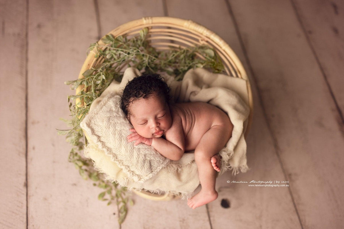 papasan chair newborn photography