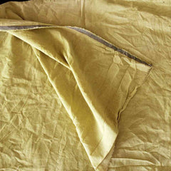 Linen dyed with onion skins