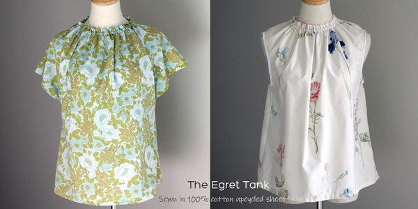 Egret tank PDF sewing pattern