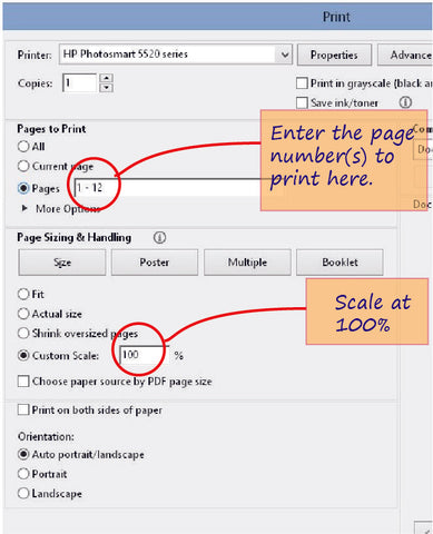 Printer Setup