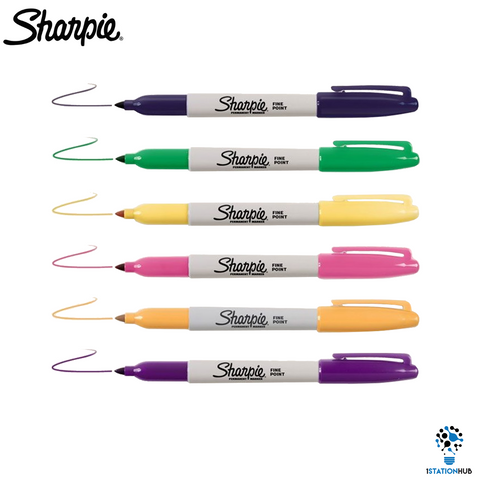 Sharpie Glam 80s Permanent Marker Pen | Fine Point