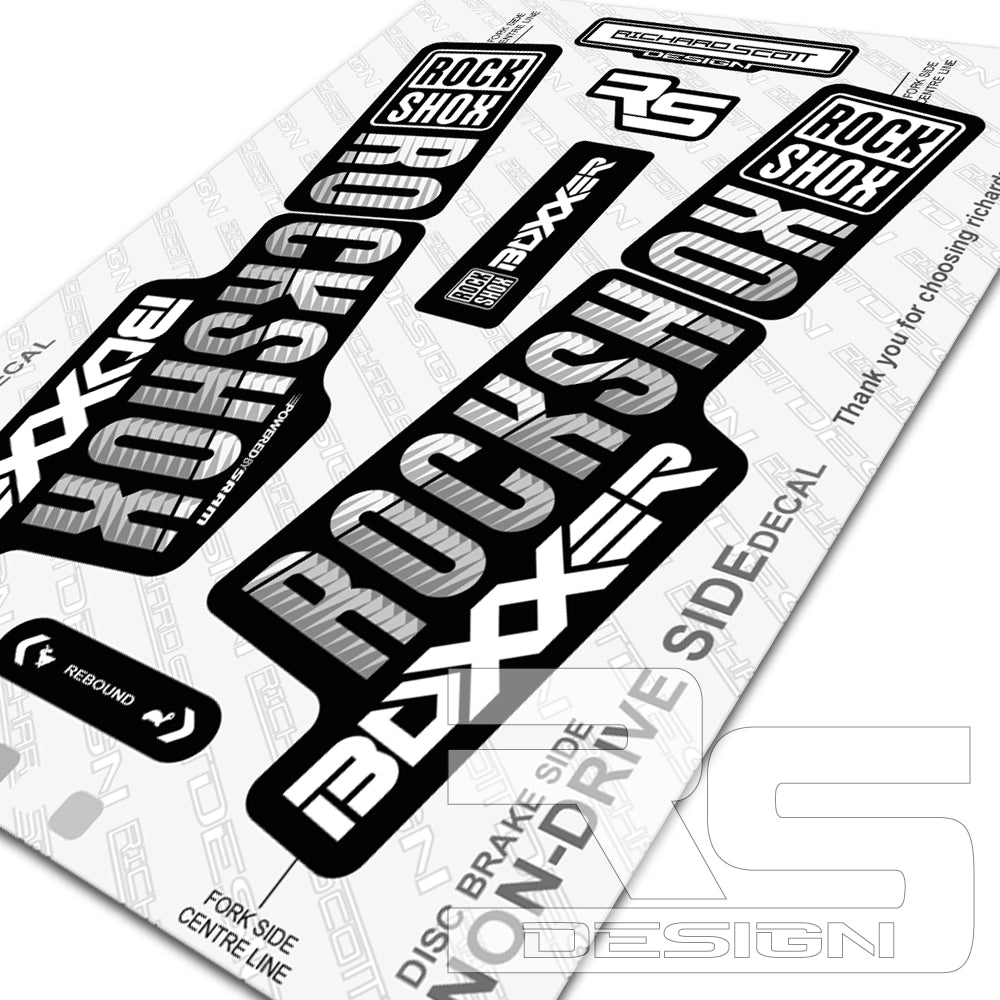 rockshox boxxer stickers