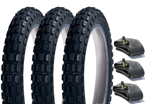 Out n About Nipper Pram Tyre & Inner Tube Set of 3 (Heavy Duty)