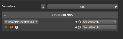 Sensel Morph control surface selected in Bitwig Studio.
