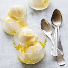 Olive oil ice cream