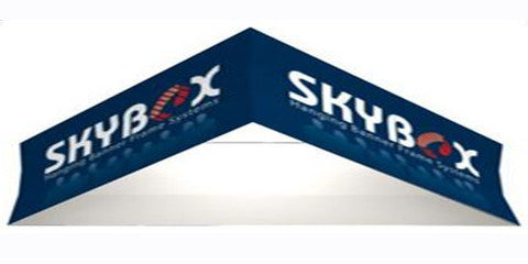 12 Foot Triangle Hanging Banner Trade Show Display
