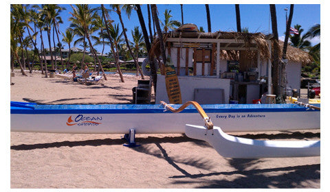 Canoe Vinyl Graphics Waikoloa Hawaii