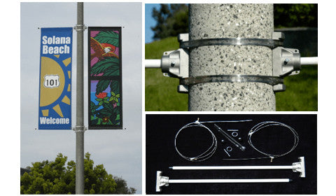 Street Pole Banner Kits