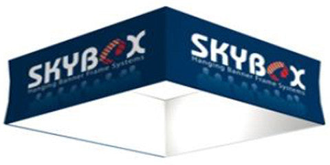 5 Foot Square Hanging Banner Trade Show Display