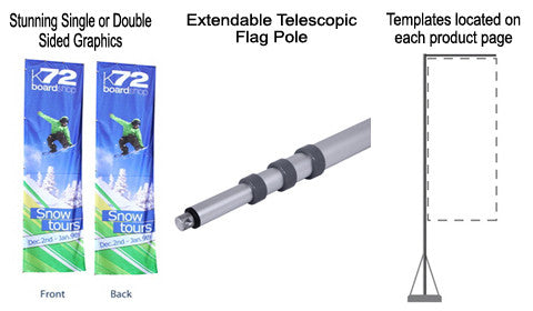 T Pole Flag Display Information