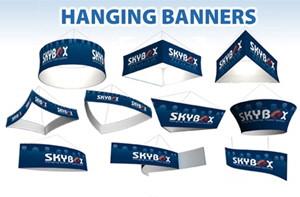 Hanging Banner Displays by Lets Go Banners