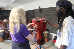 African drum making workshops