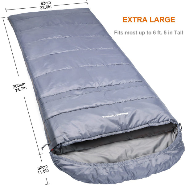 extra long sleeping bag