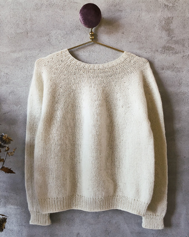 Sweater som kan strikkes af begyndere