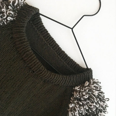 Kostume jumper from Spektakelstrik, knitted in Önling yarn
